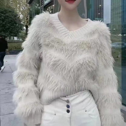 Pullover Scollo V