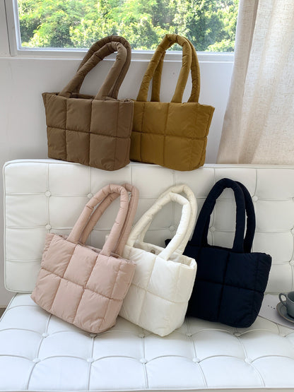 Borsa shopper trapuntata