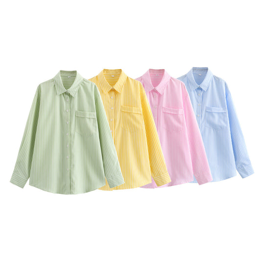 Camicia Donna Ampia 4 Colori