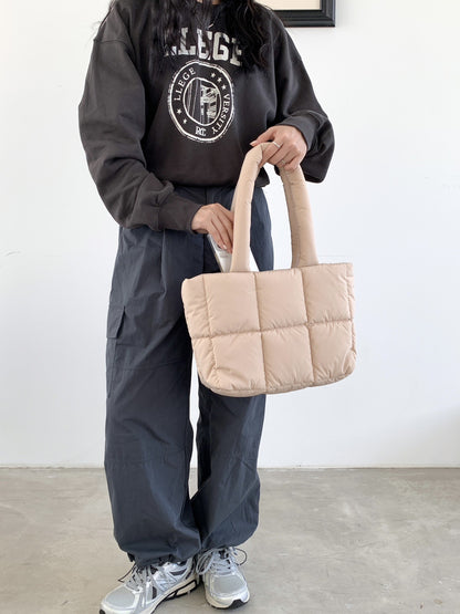 Borsa shopper trapuntata